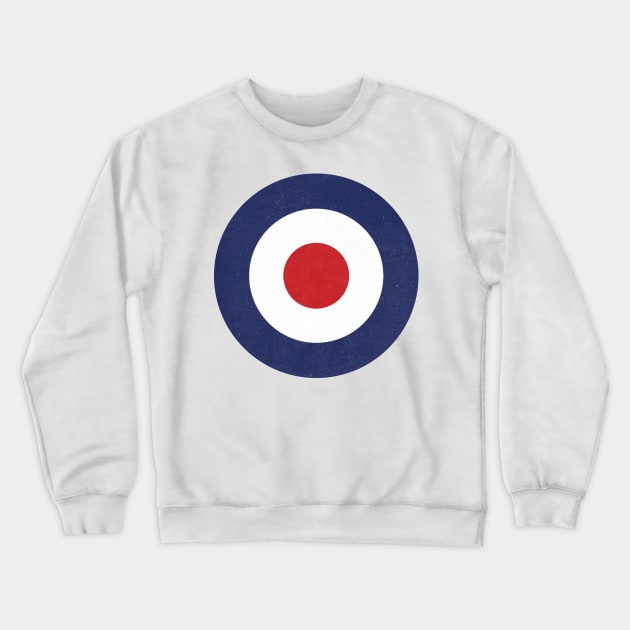 Mod 60s Pop Art Target Crewneck Sweatshirt by SeaGreen